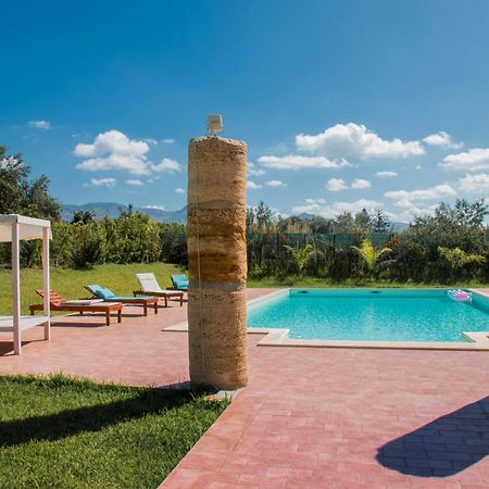 Villa Con Piscina Casale Di Gio Nel Golfo Di Castellammare パルティニーコ エクステリア 写真