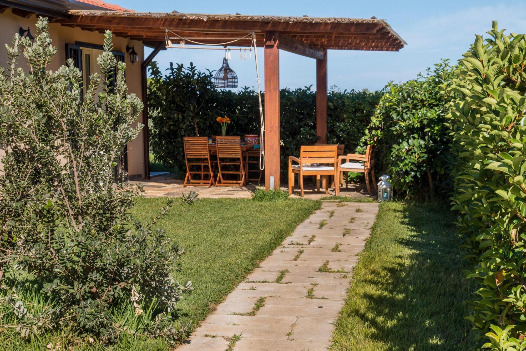Villa Con Piscina Casale Di Gio Nel Golfo Di Castellammare パルティニーコ エクステリア 写真