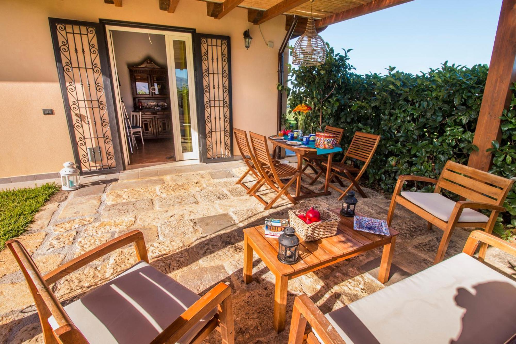 Villa Con Piscina Casale Di Gio Nel Golfo Di Castellammare パルティニーコ エクステリア 写真